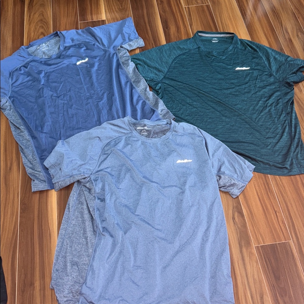 XL Eddie Bauer FreeCool shirt set